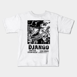 Django, vintage movie Kids T-Shirt